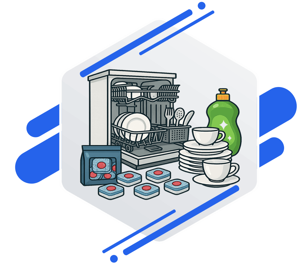 خرید انواع شوینده ماشین ظرفشویی از فروشگاه قرص واش